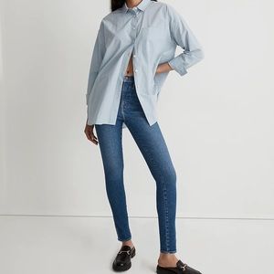 Madewell 10" High-Rise Skinny Jeans, Size 26